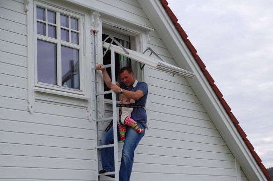 Fold-out-ladder-exit-with-child